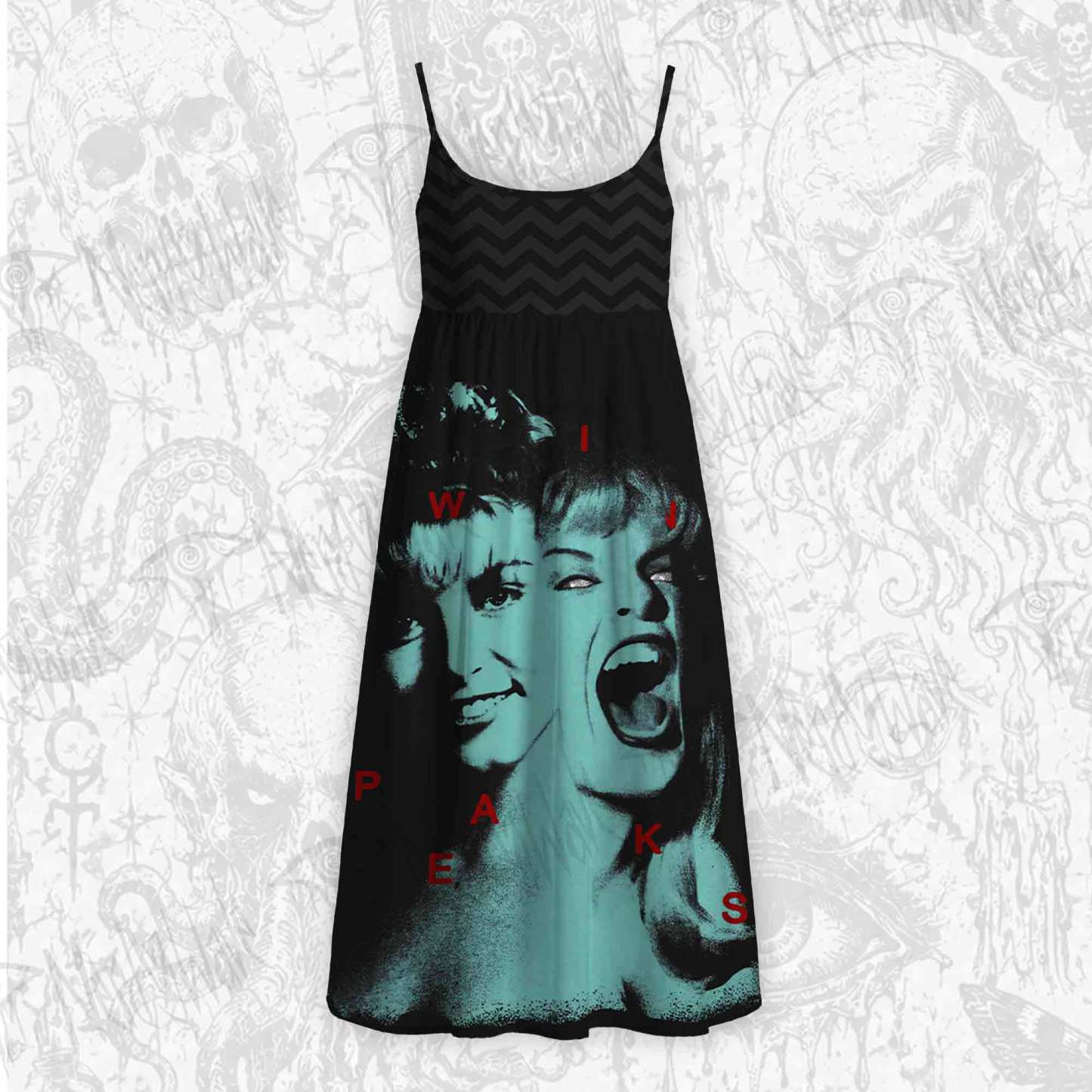 I am Awake Strap Midi Sundress