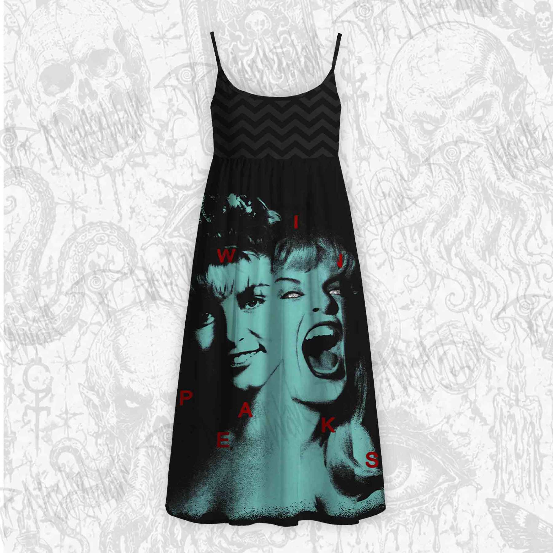 I am Awake Strap Midi Sundress