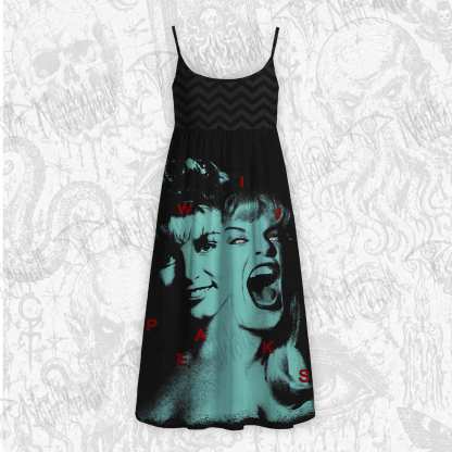 I am Awake Strap Midi Sundress