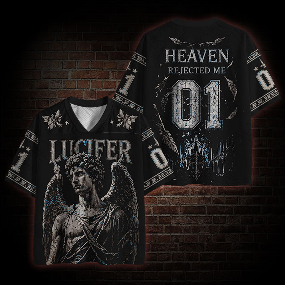 Heaven Rejected Me Mesh Jersey