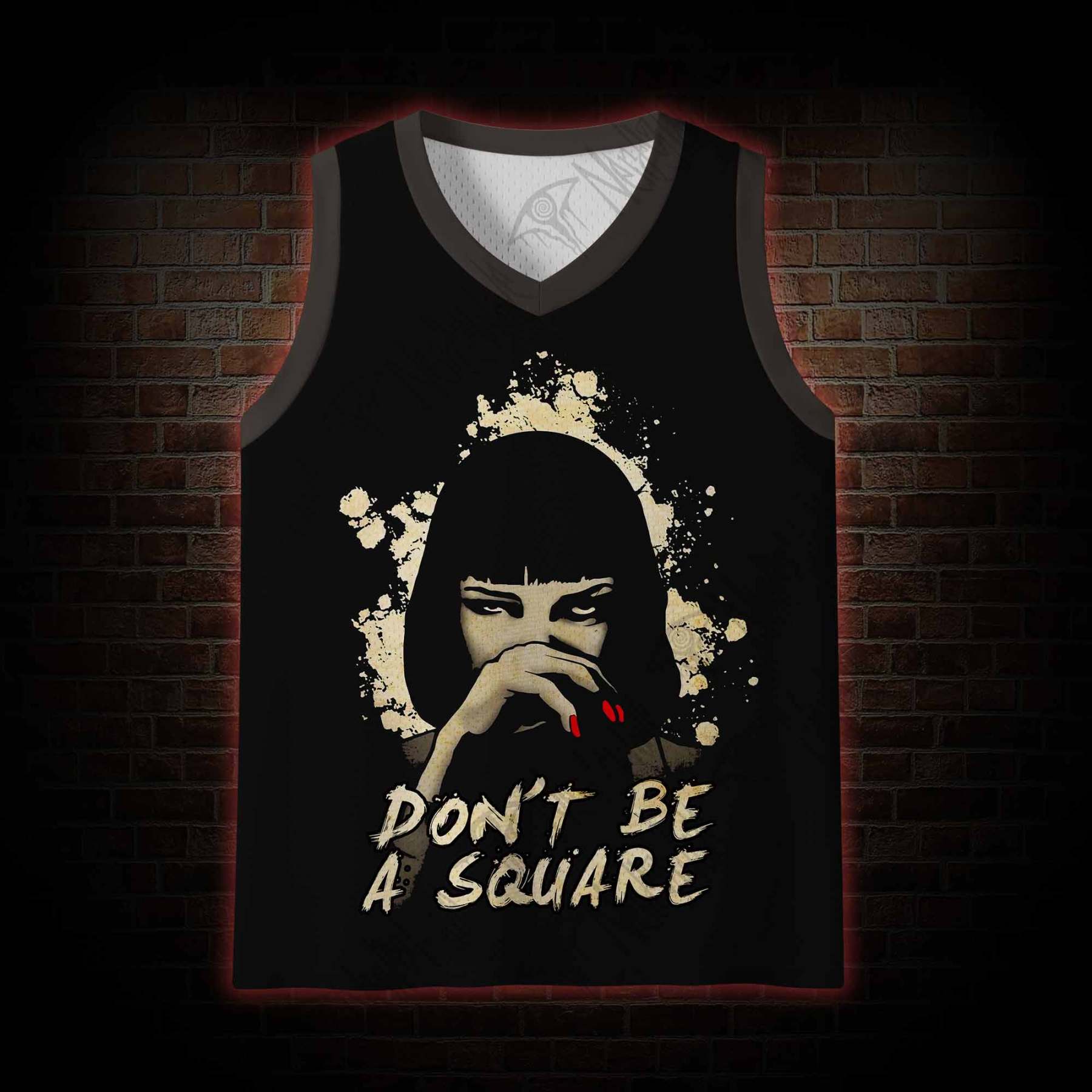 I Said God Damn Mesh Jersey Tank Top