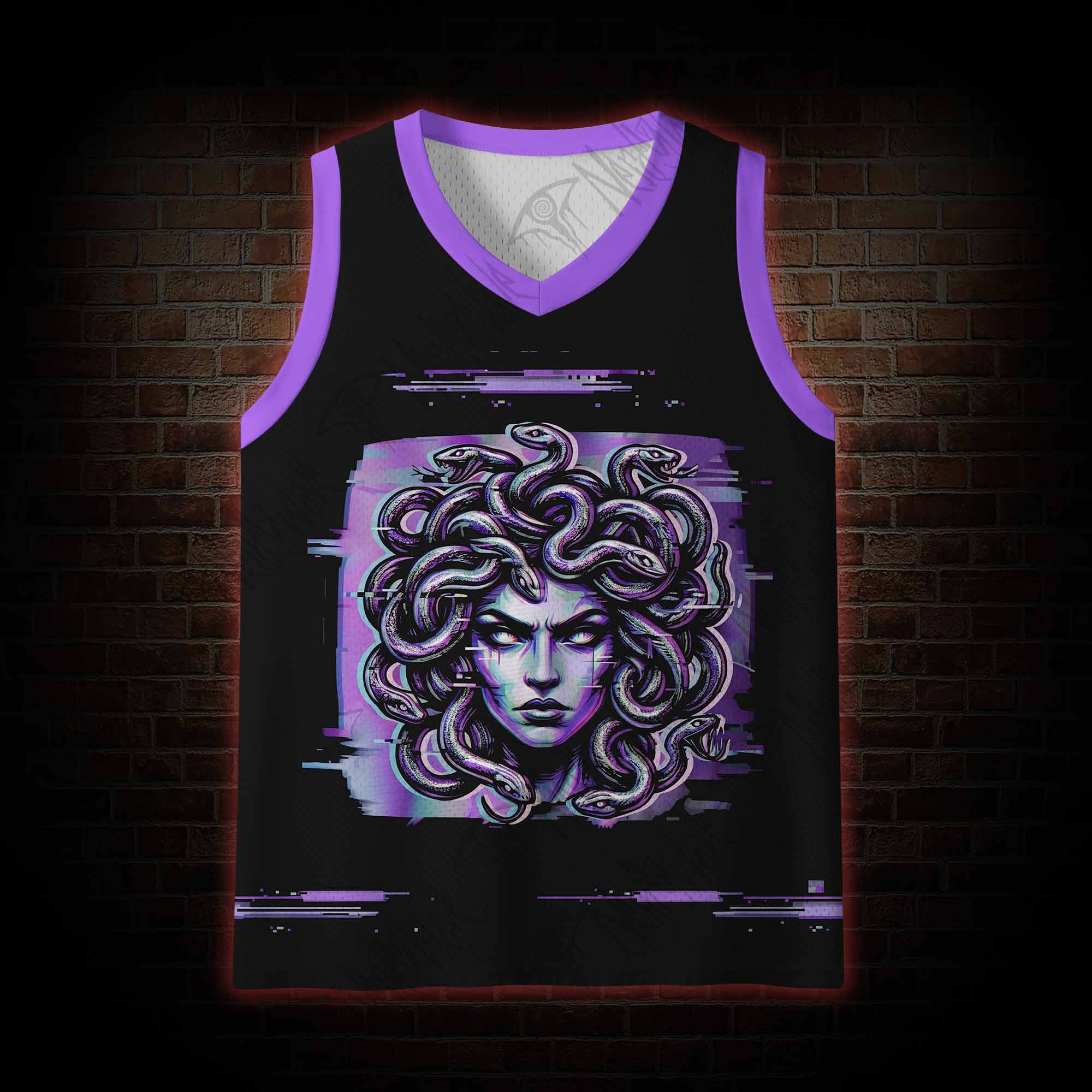 Glith Medusa Mesh Jersey Tank Top