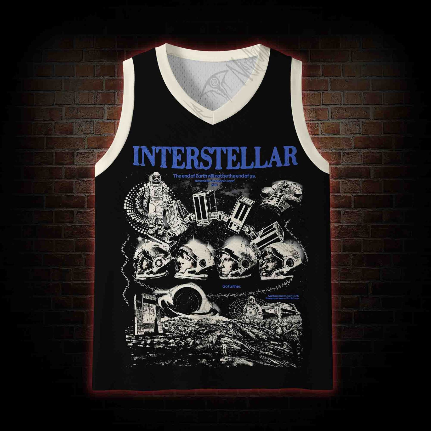 Go Further Mesh Jersey Tank Top