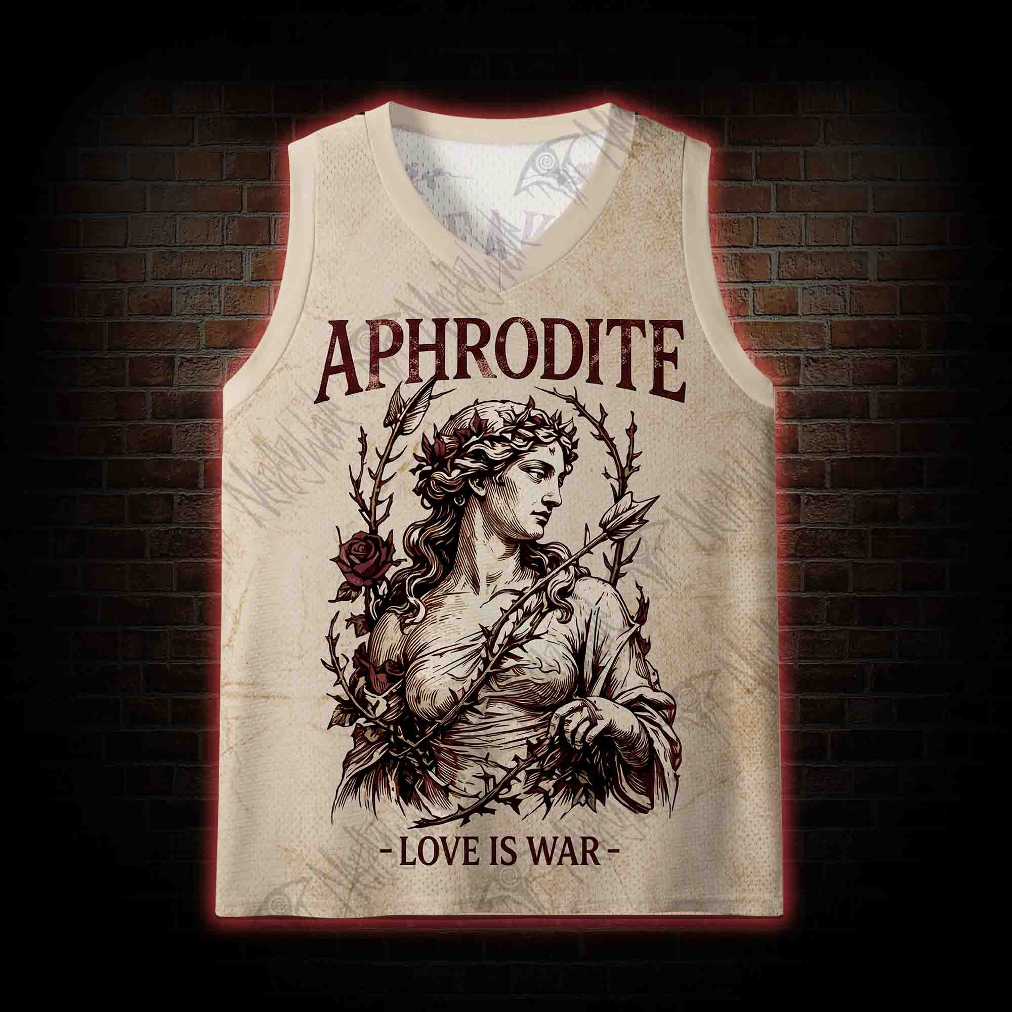 Love is War Mesh Jersey Tank Top