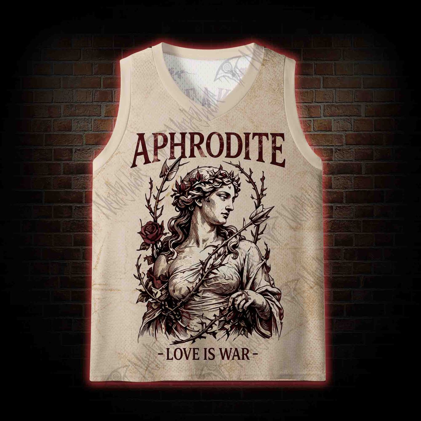 Love is War Mesh Jersey Tank Top