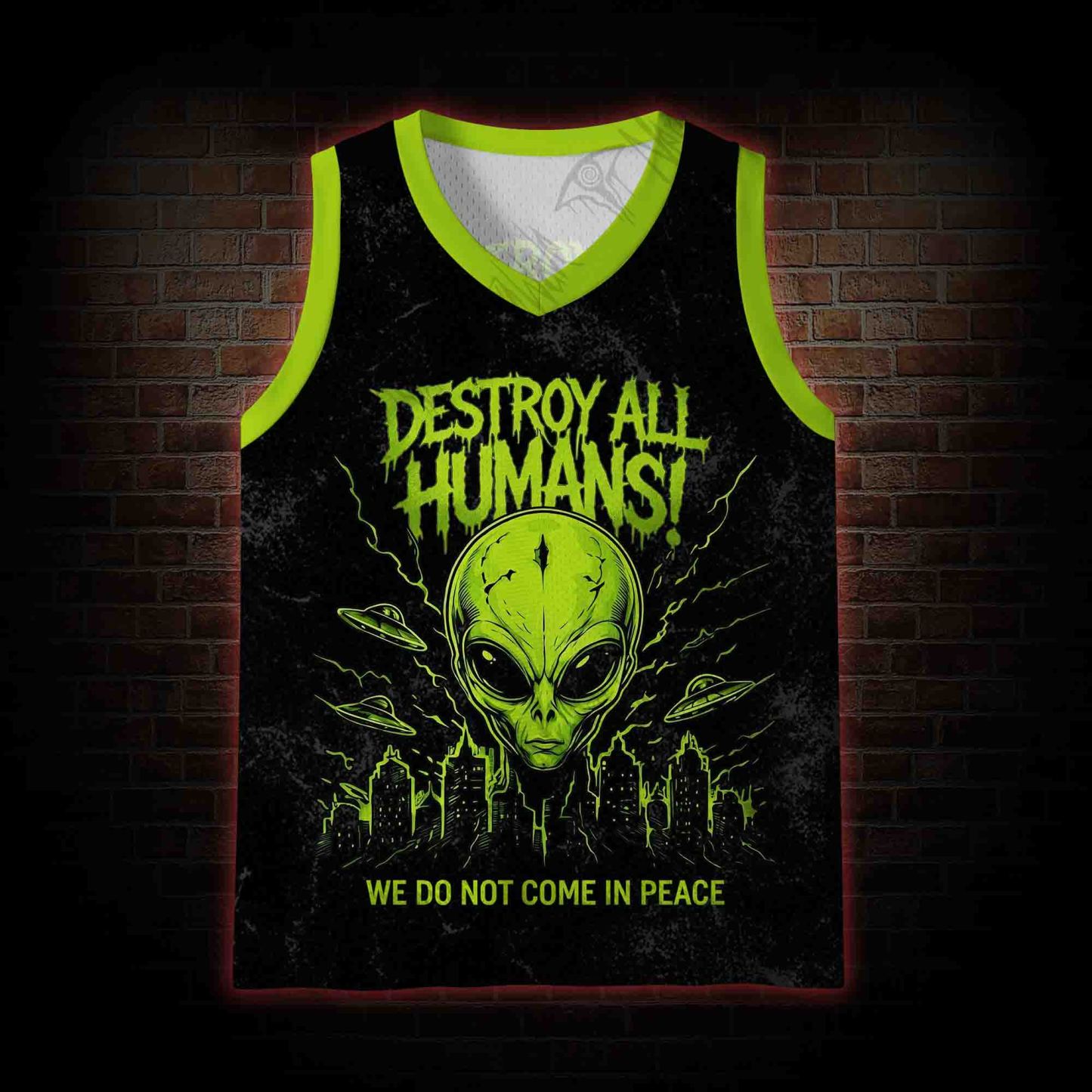 Destroy all Humans Mesh Jersey Tank Top