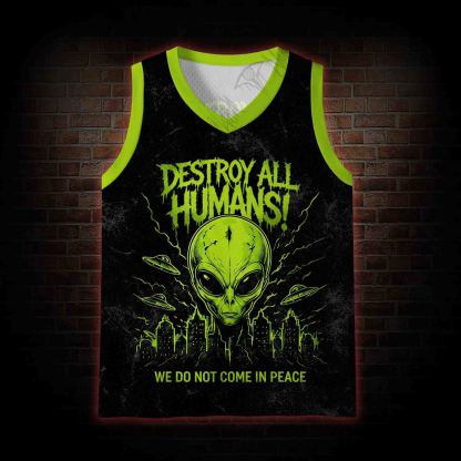 Destroy all Humans Mesh Jersey Tank Top
