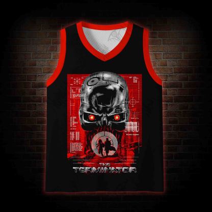 I'll be Back Mesh Jersey Tank Top