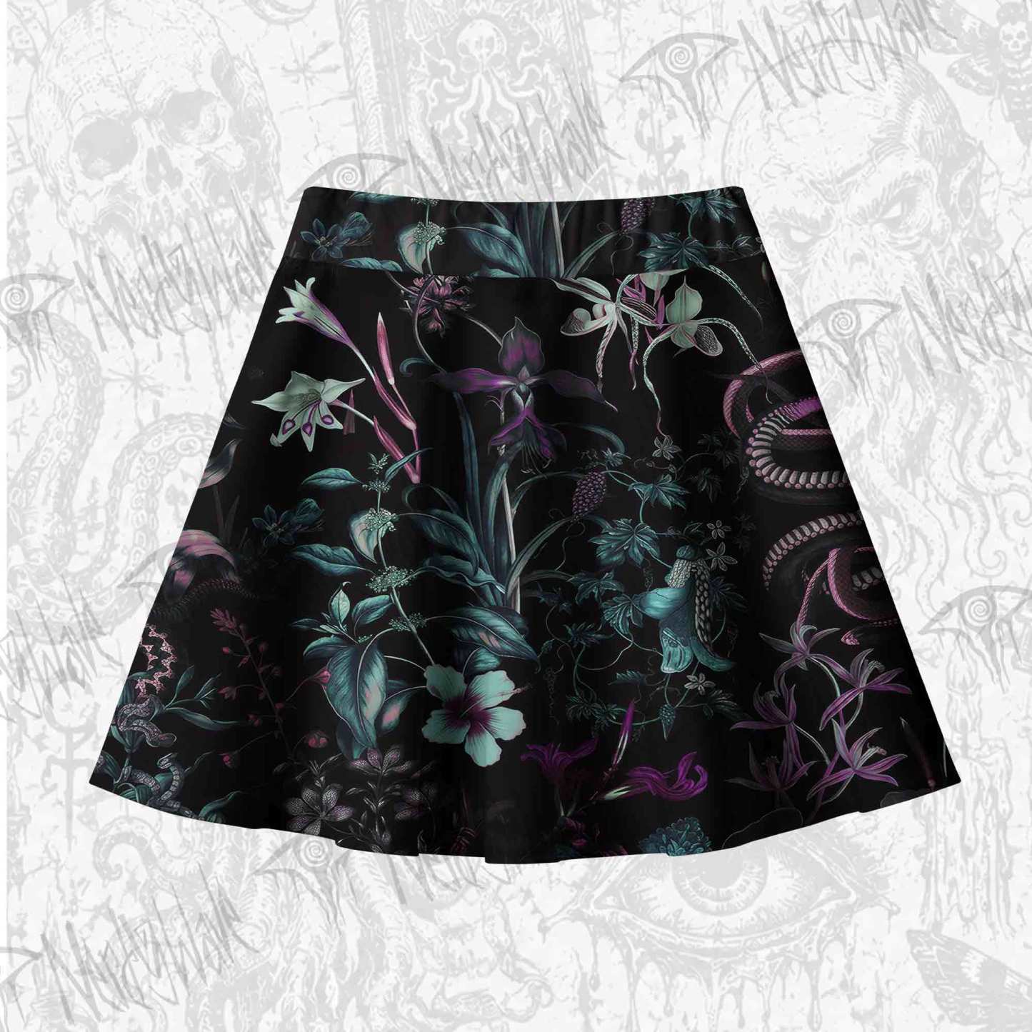 Forbidden Flora Skateboard Skirts