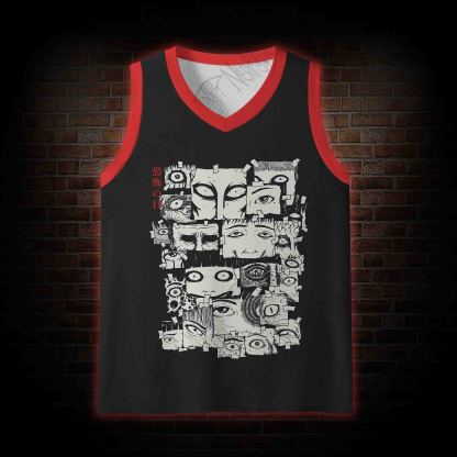 Eye of Horror Mesh Jersey Mesh Jersey Tank Top
