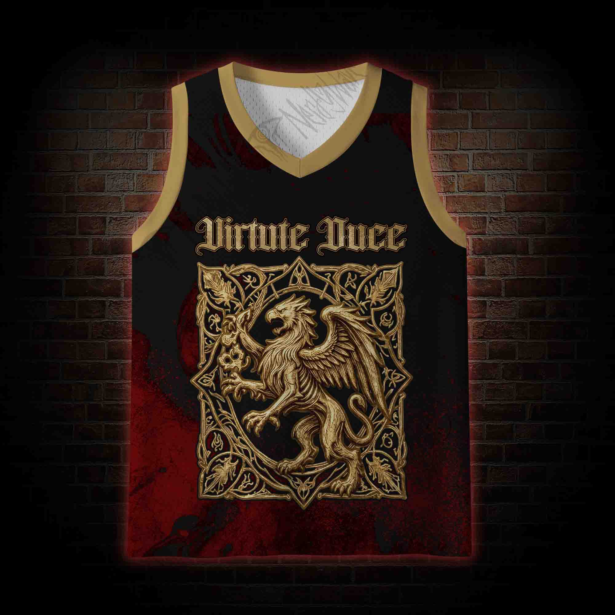 Personalized Bald Eagle Football Mesh Jersey Tank Top