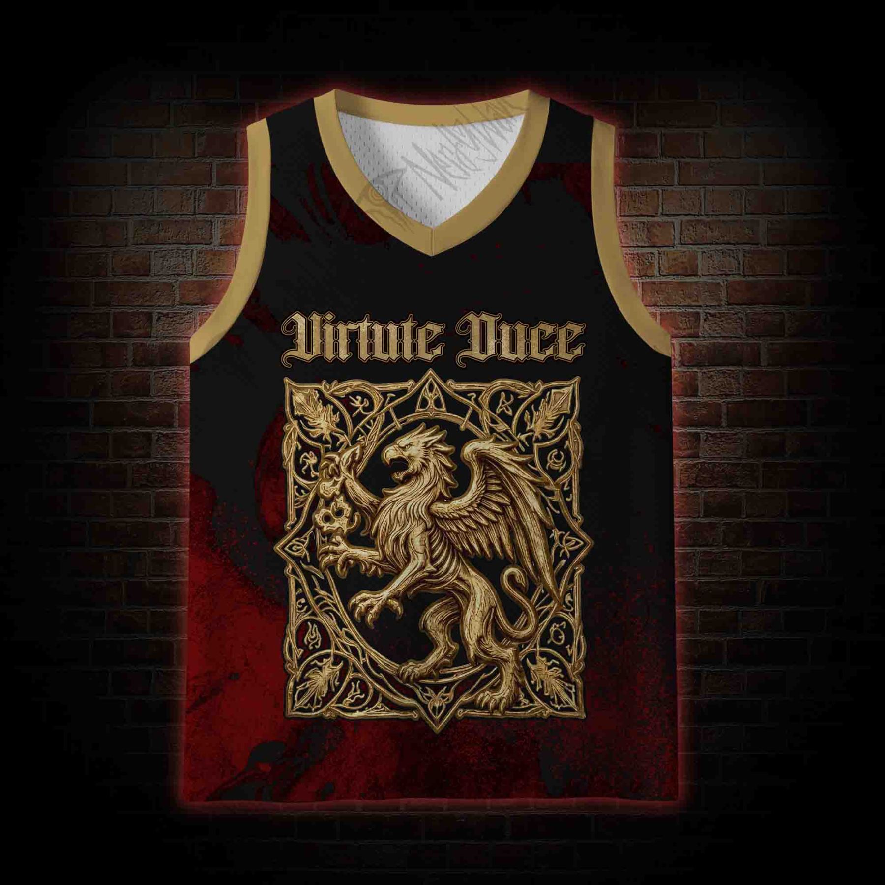 Personalized Bald Eagle Football Mesh Jersey Tank Top