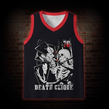  Death Clique Mesh Jersey Tank Top