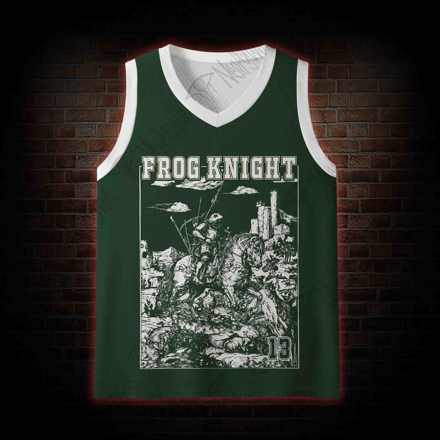  Frog Knight Mesh Jersey Tank Top