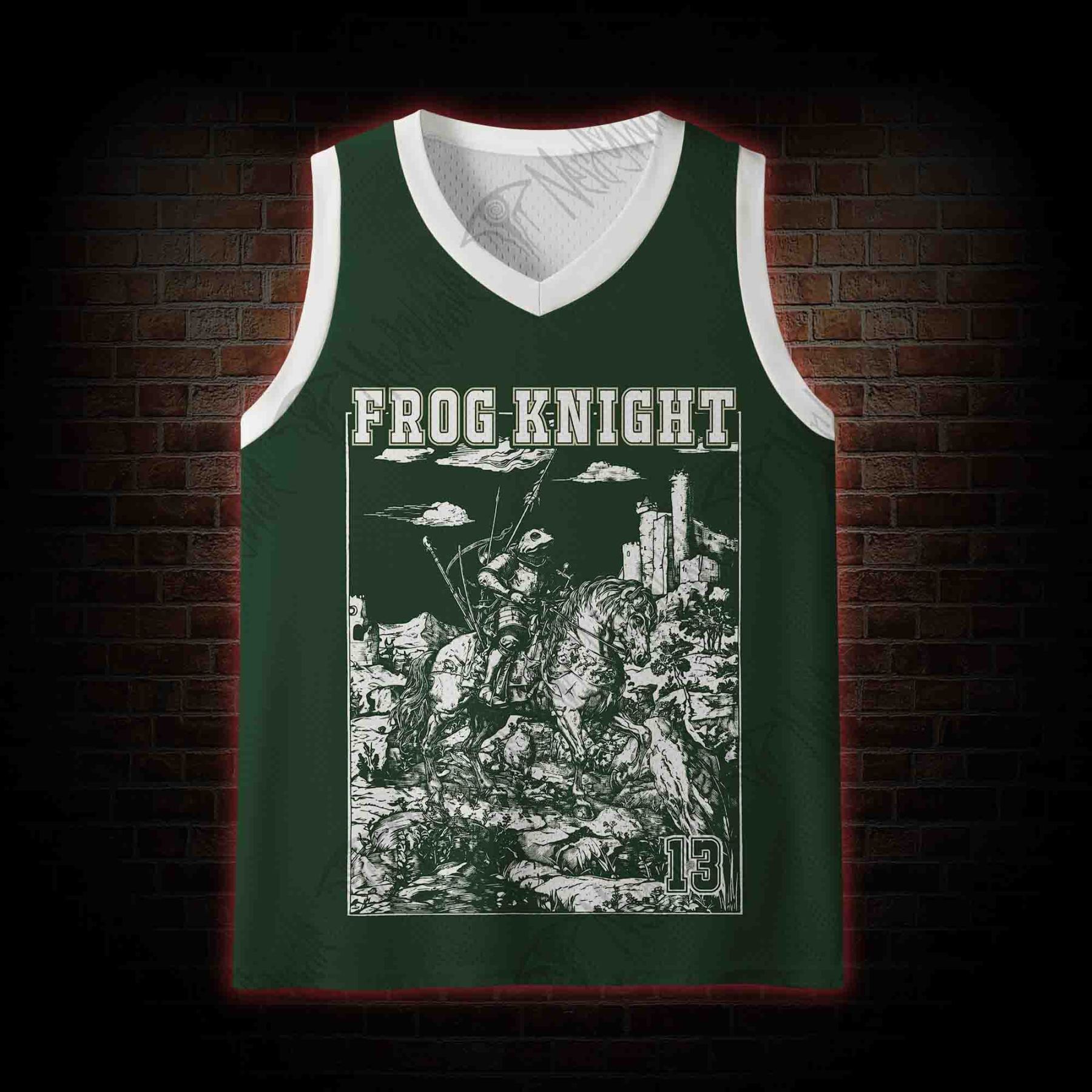 Frog Knight Mesh Jersey Tank Top