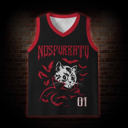 Bat-Cat Mesh Jersey Tank Top