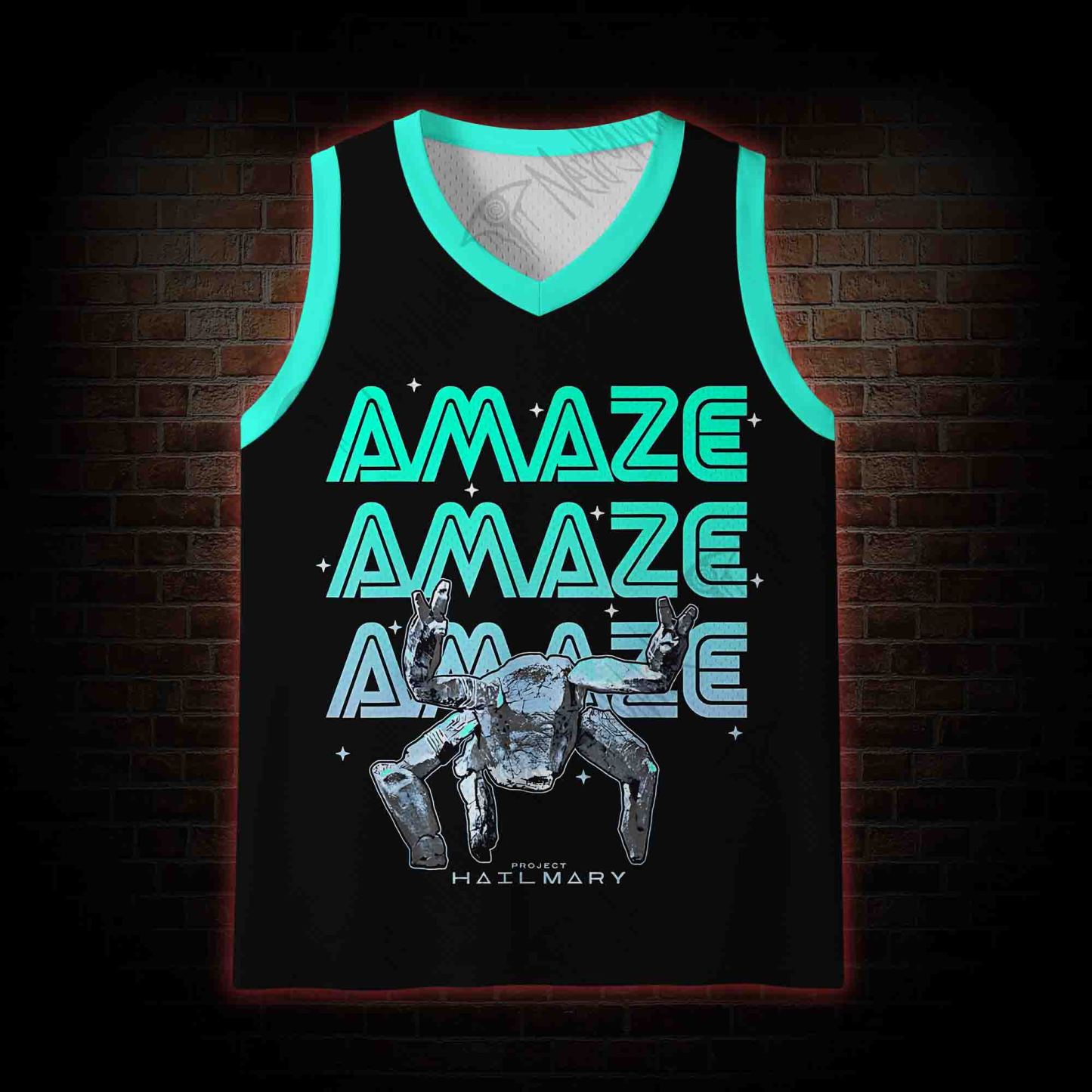 Amaze Amaze Amaze Mesh Jersey Tank Top