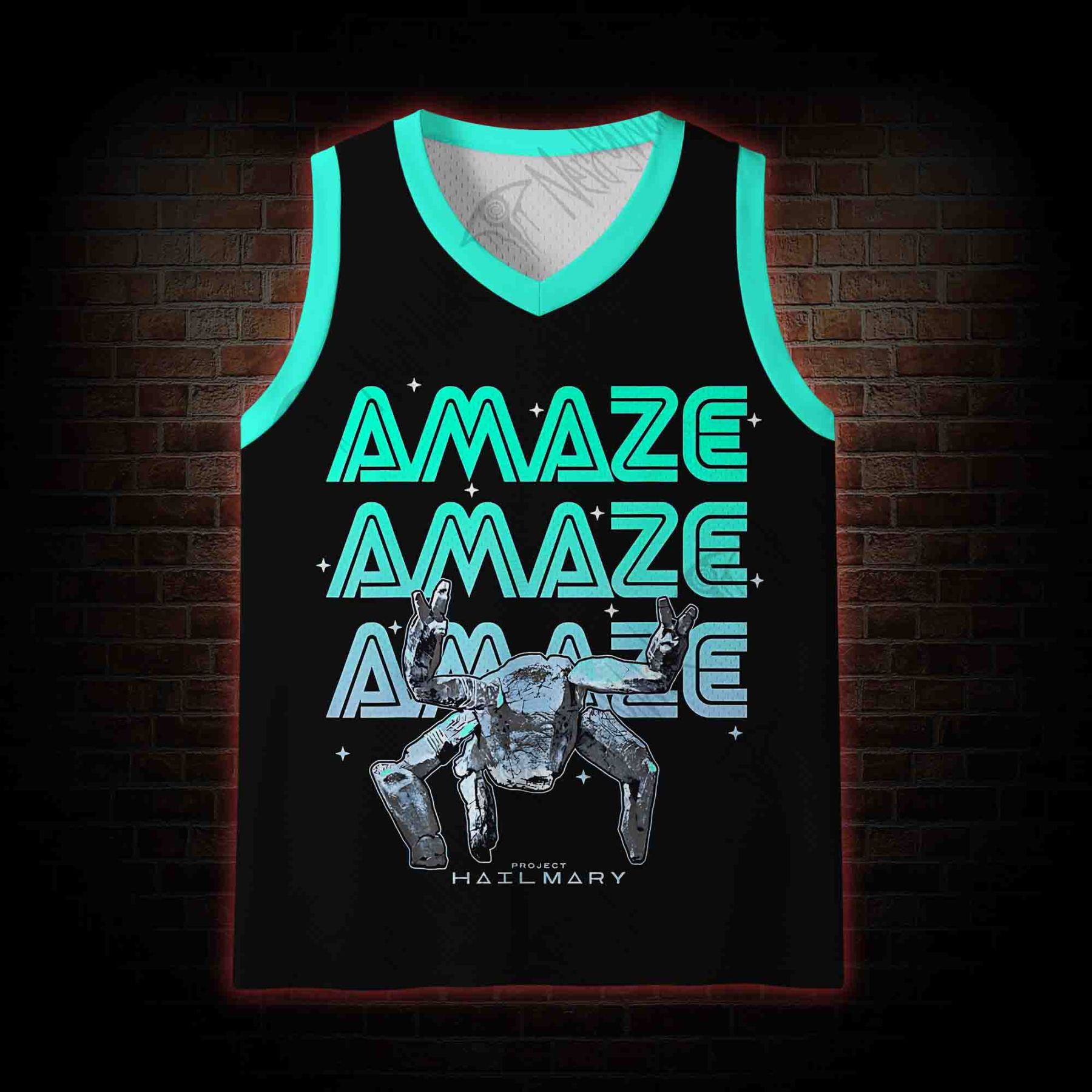 Amaze Amaze Amaze Mesh Jersey Tank Top