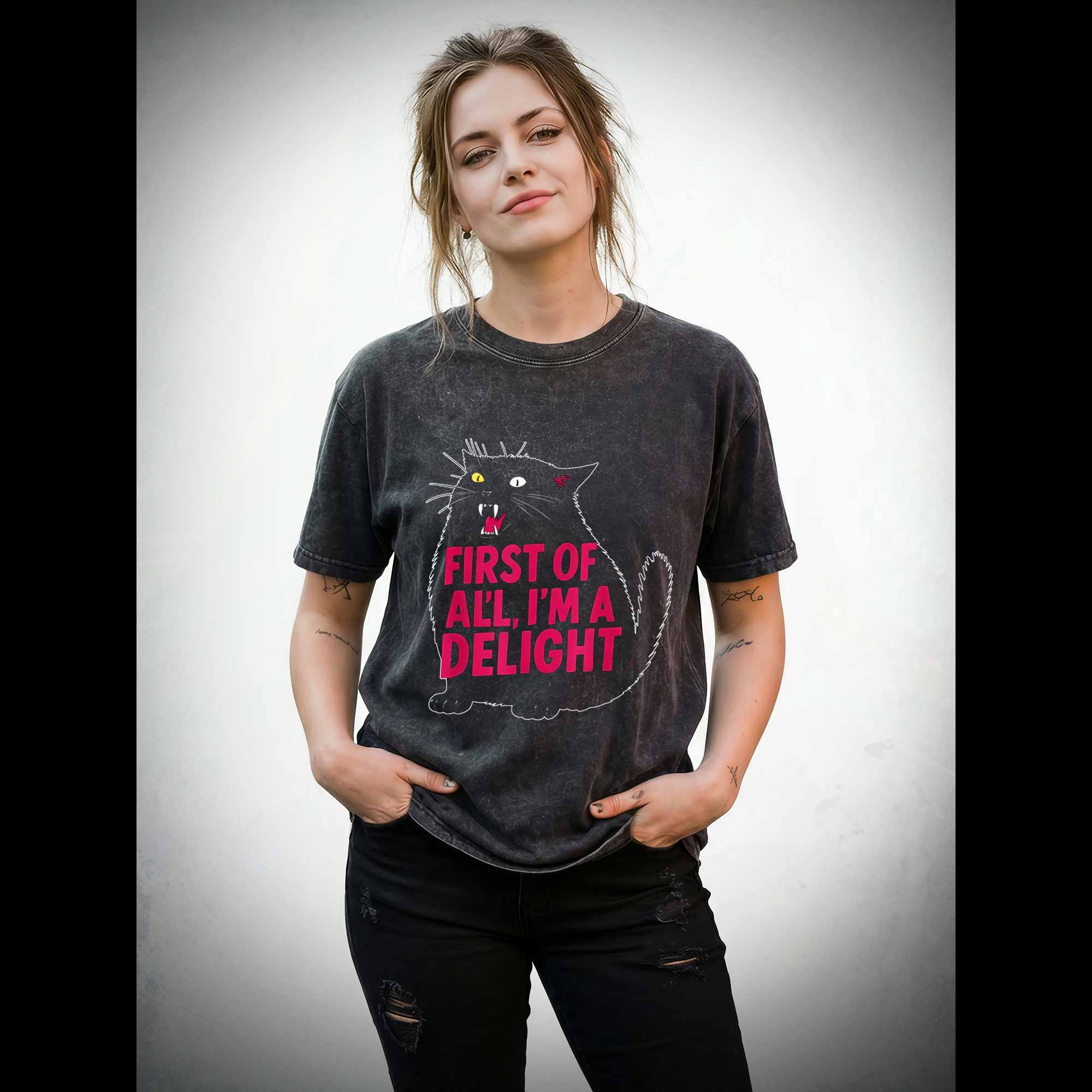 First of all I’m a Delight Washed T-shirt