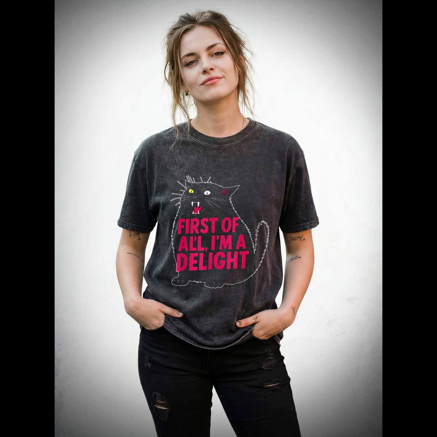 First of all I’m a Delight Washed T-shirt
