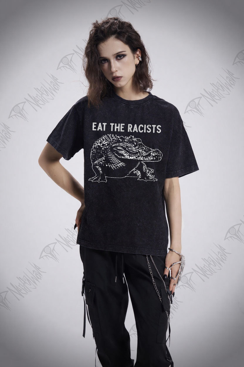 Eat the Racists Washed T-shirt