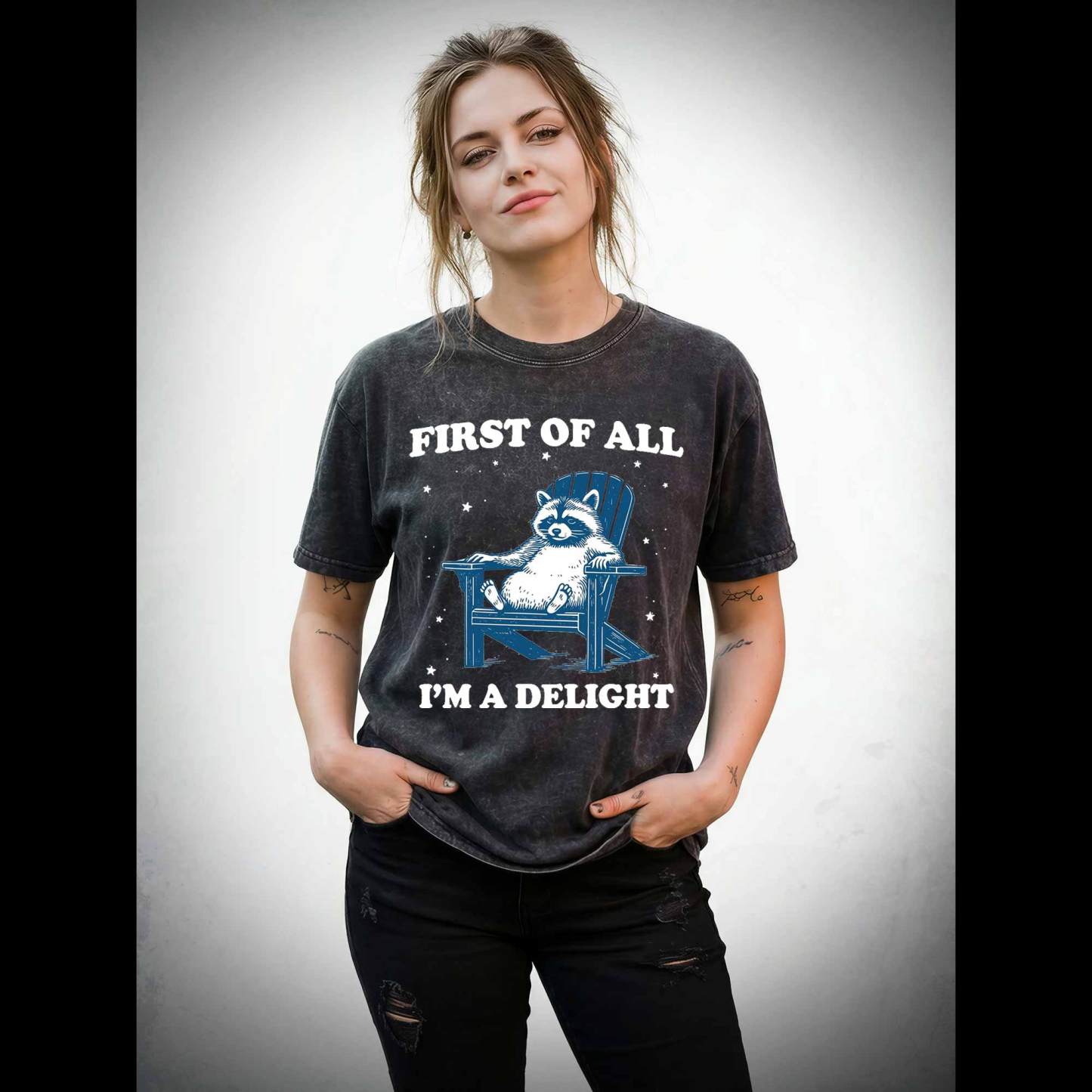First of All I'm a Delight Washed T-shirt