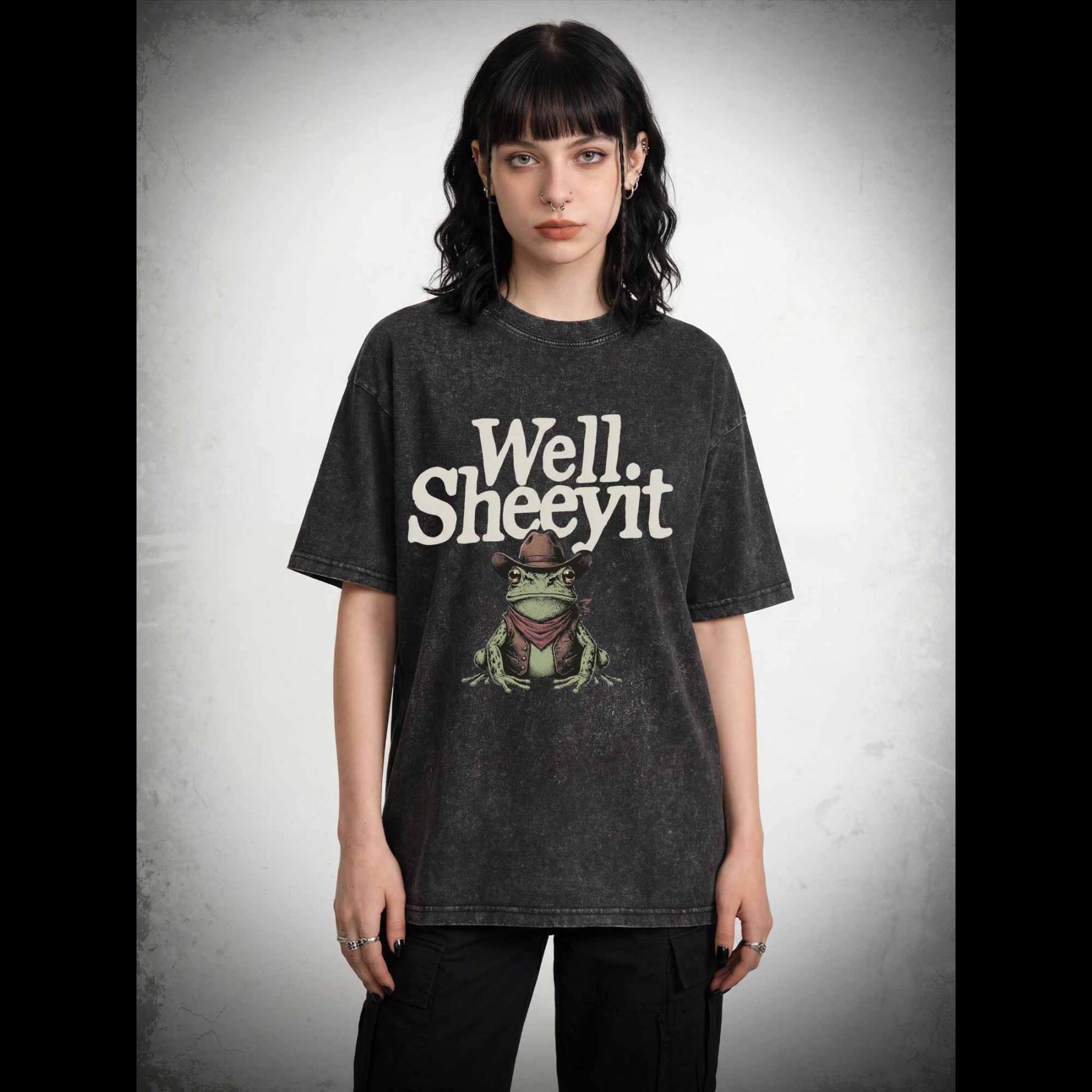 Well Sheeyit Washed T-shirt