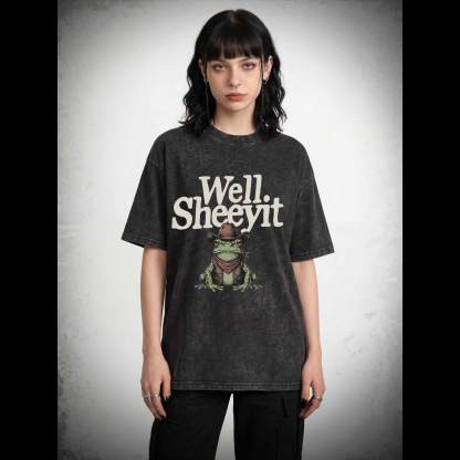Well Sheeyit Washed T-shirt