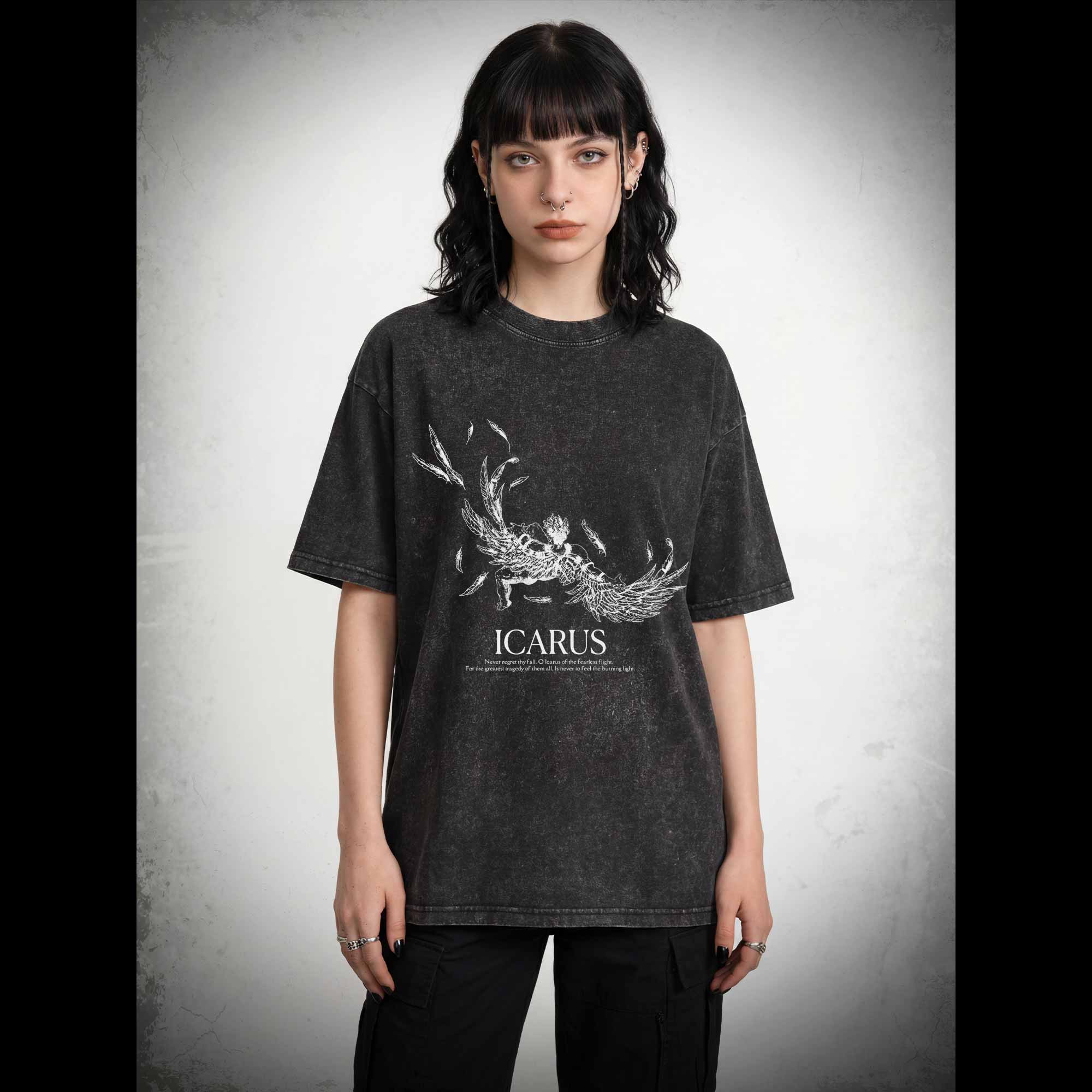 The Fall of Icarus Washed T-shirt