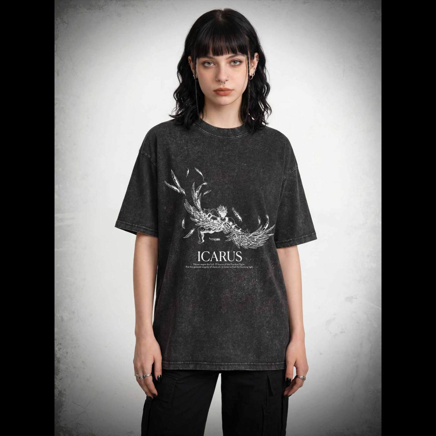 The Fall of Icarus Washed T-shirt