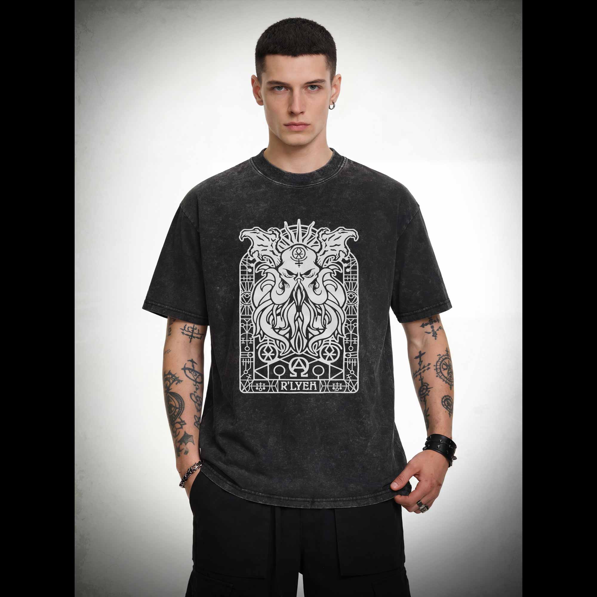 R'LYEH Washed T-shirt