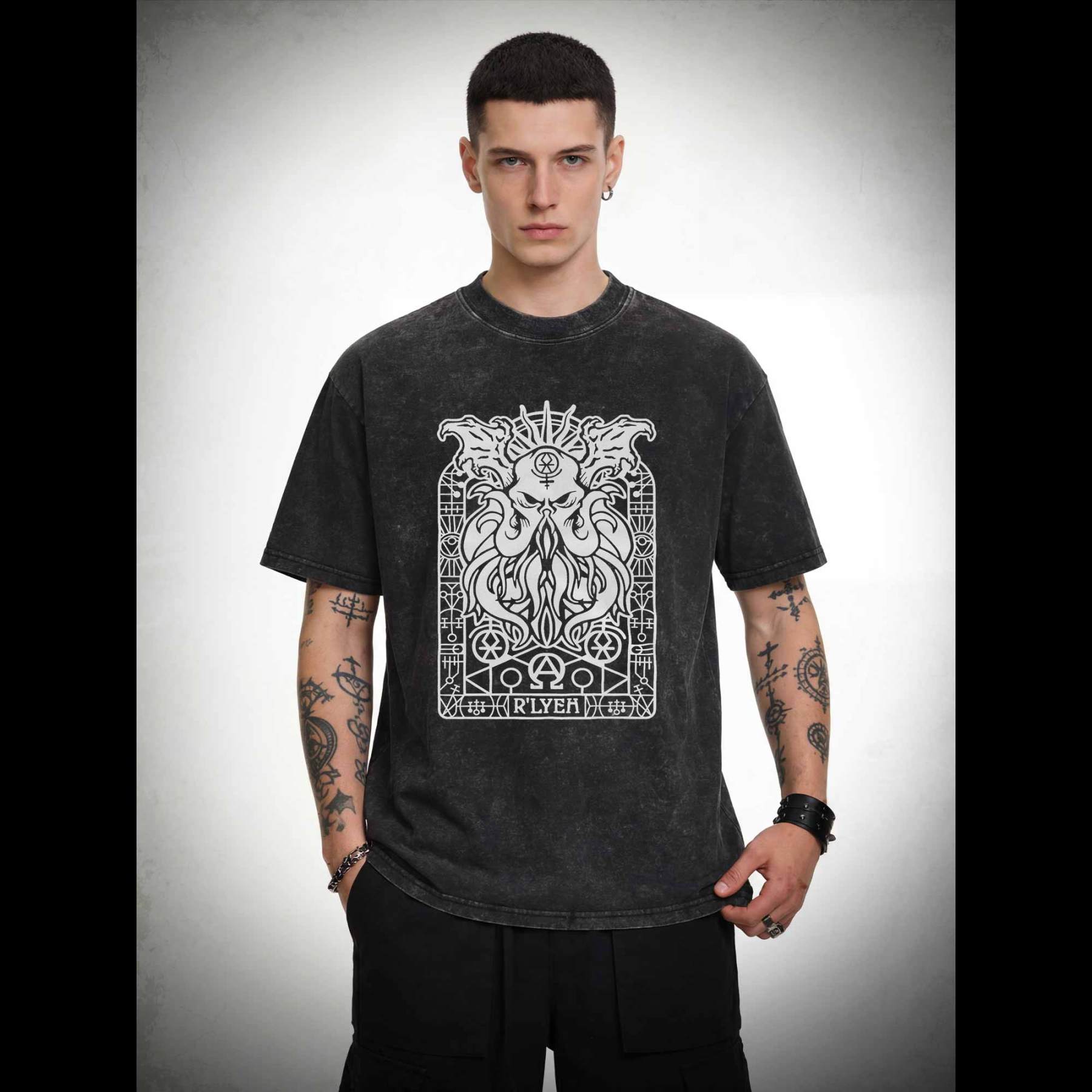 R'LYEH Washed T-shirt