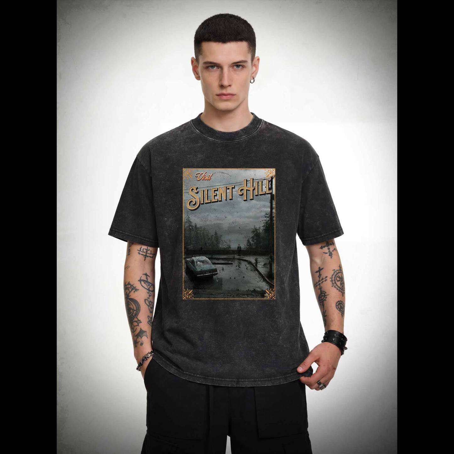 I was Weak Washed T-shirt