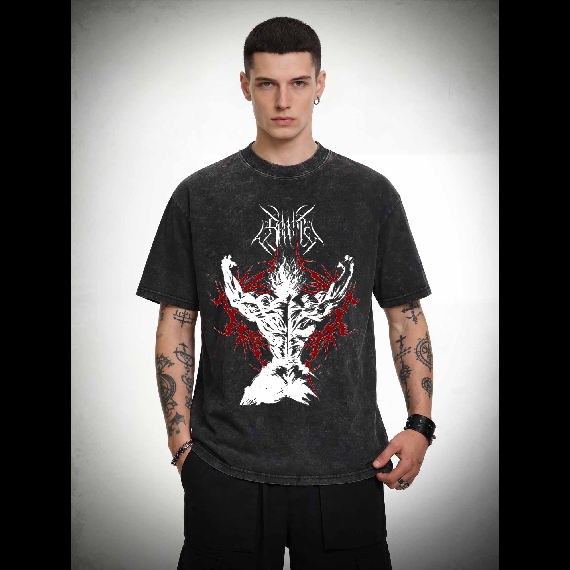 Proving Your Own Existence Washed T-shirt