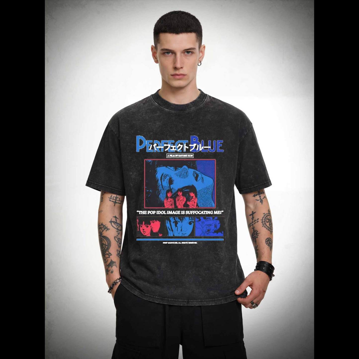The Pop Idol Image is Suffocating Me Washed T-shirt