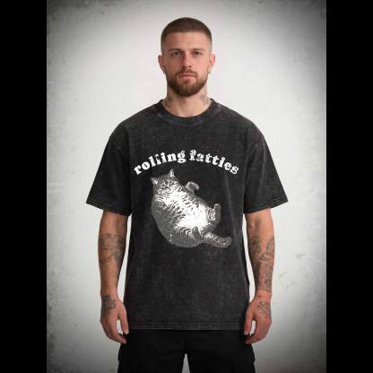Rolling Fatties Washed T-shirt