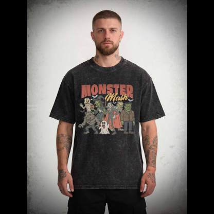 Monsters Washed T-shirt