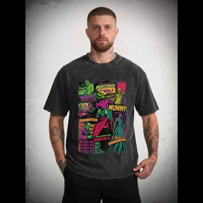 Alfred Hitchcock's Psycho Washed T-shirt