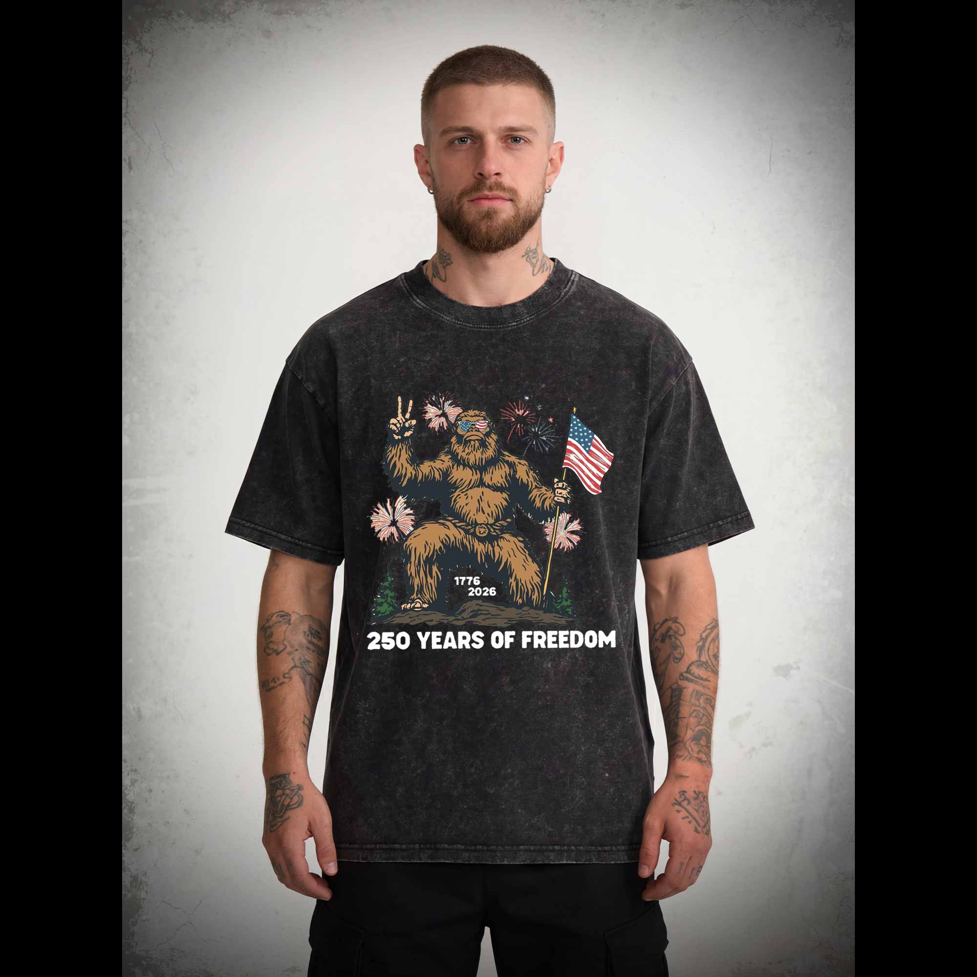 250 Years of Freedom Washed T-shirt
