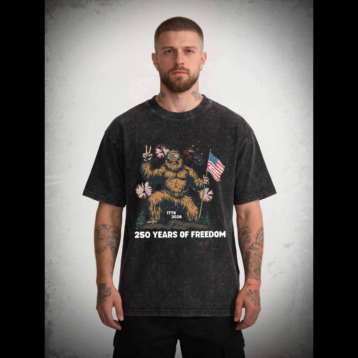 250 Years of Freedom Washed T-shirt