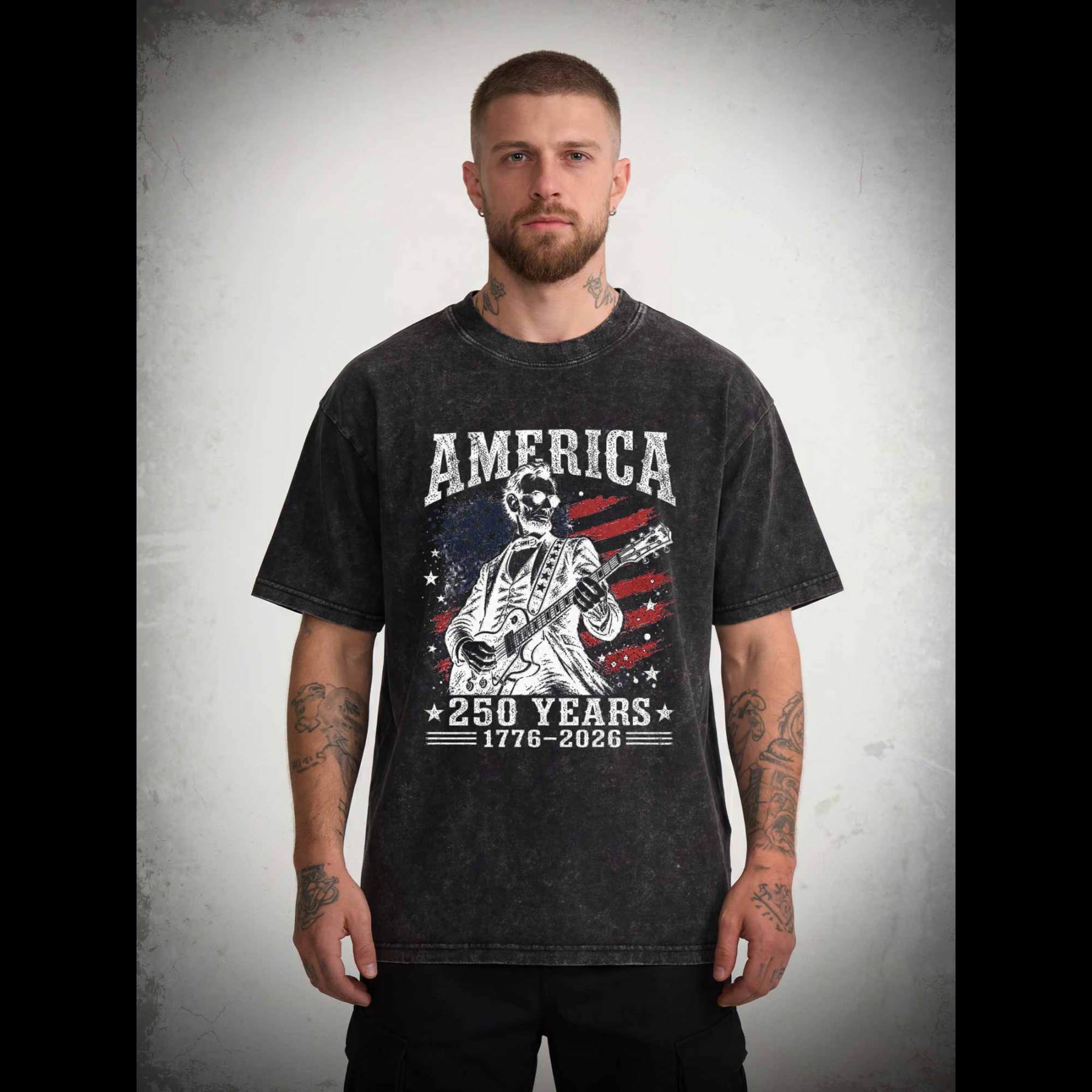 250 Years of Freedom Washed T-shirt