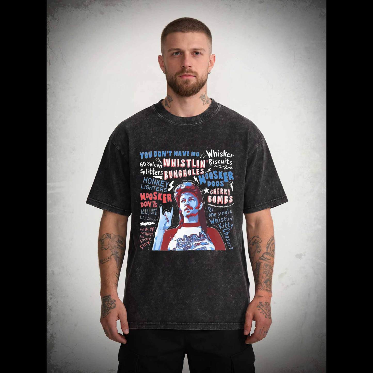 NO Spleen Splitters Washed T-shirt