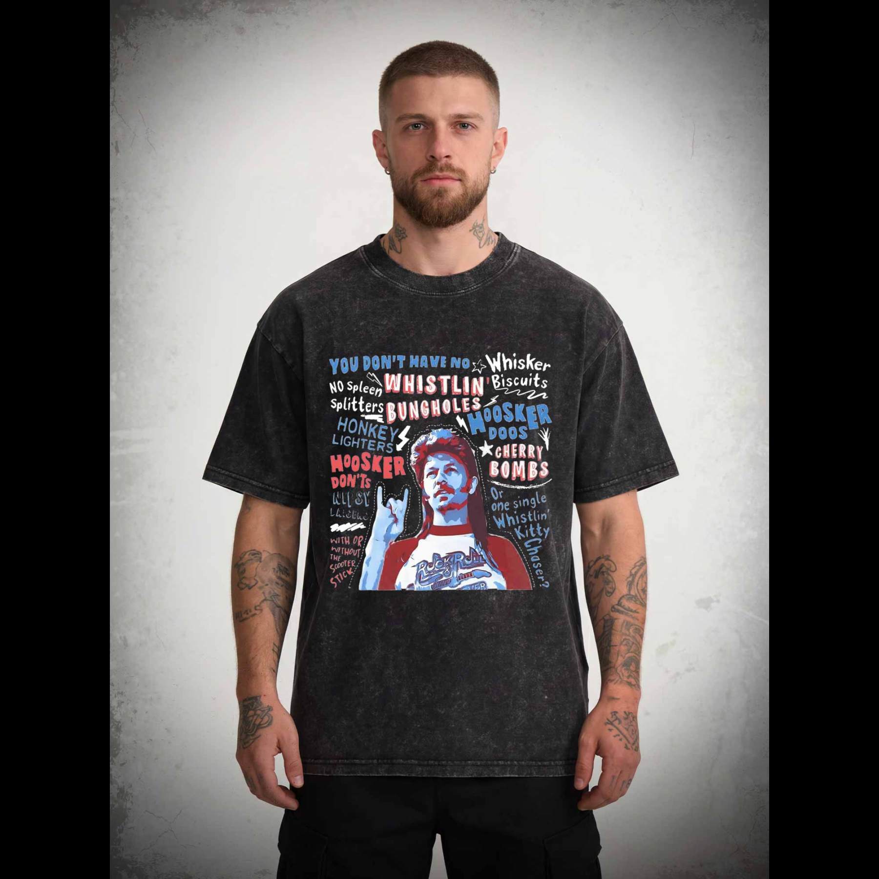 NO Spleen Splitters Washed T-shirt