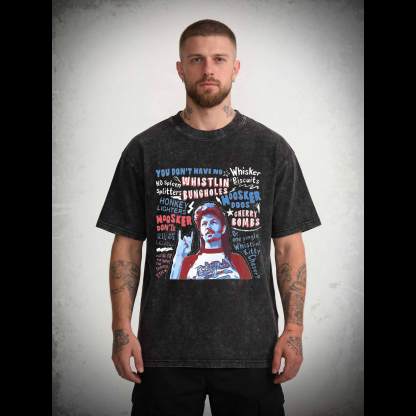 NO Spleen Splitters Washed T-shirt