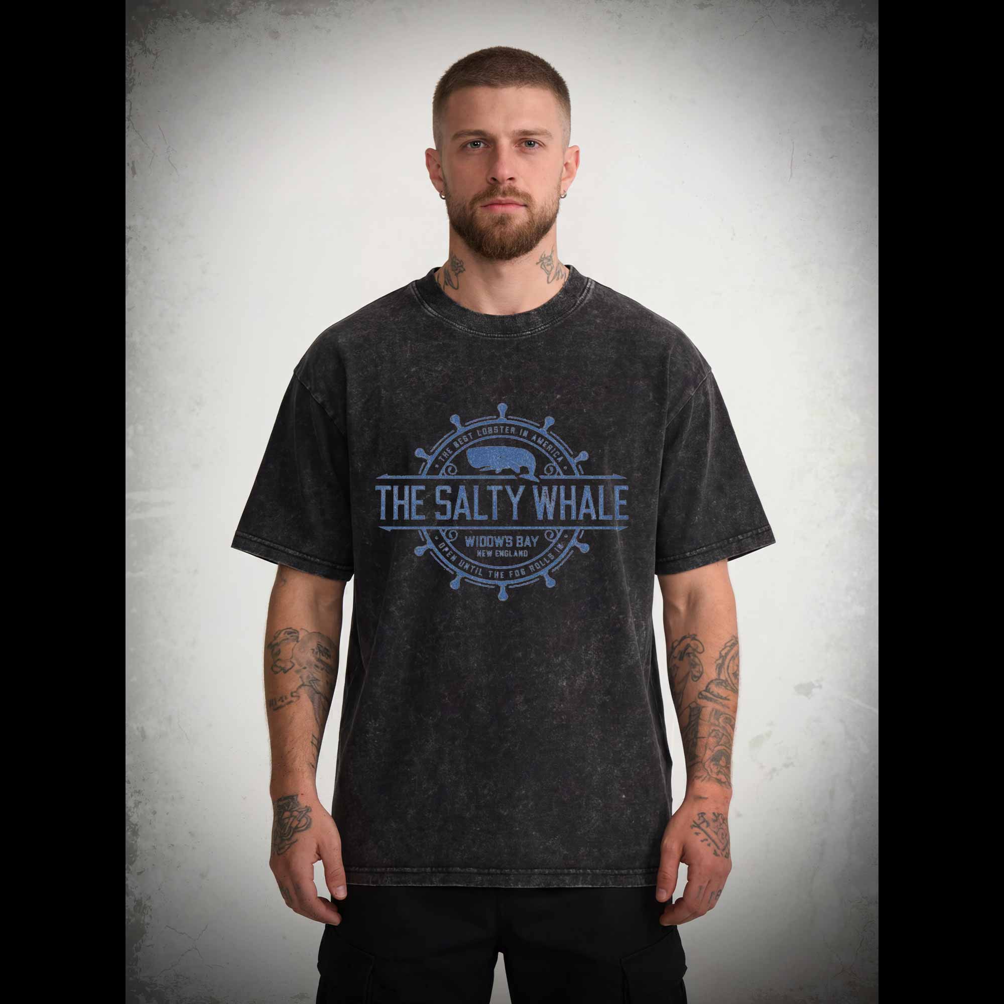 The Salty Whale Washed T-shirt