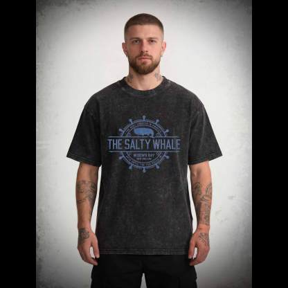 The Salty Whale Washed T-shirt