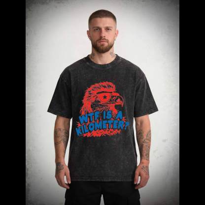 WTF is A Kilometer Washed T-shirt