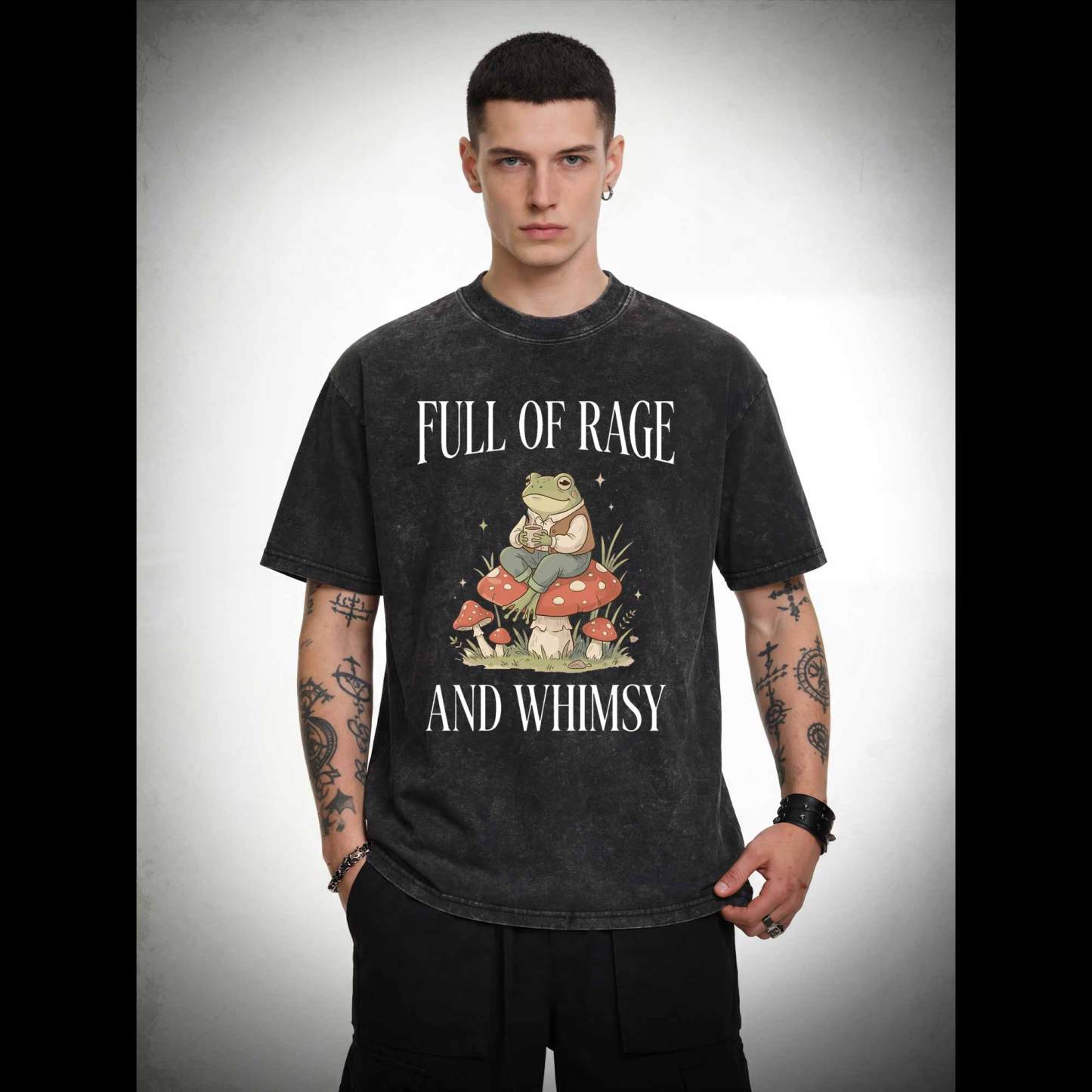 Full of Rage and Whimsy Washed T-shirt