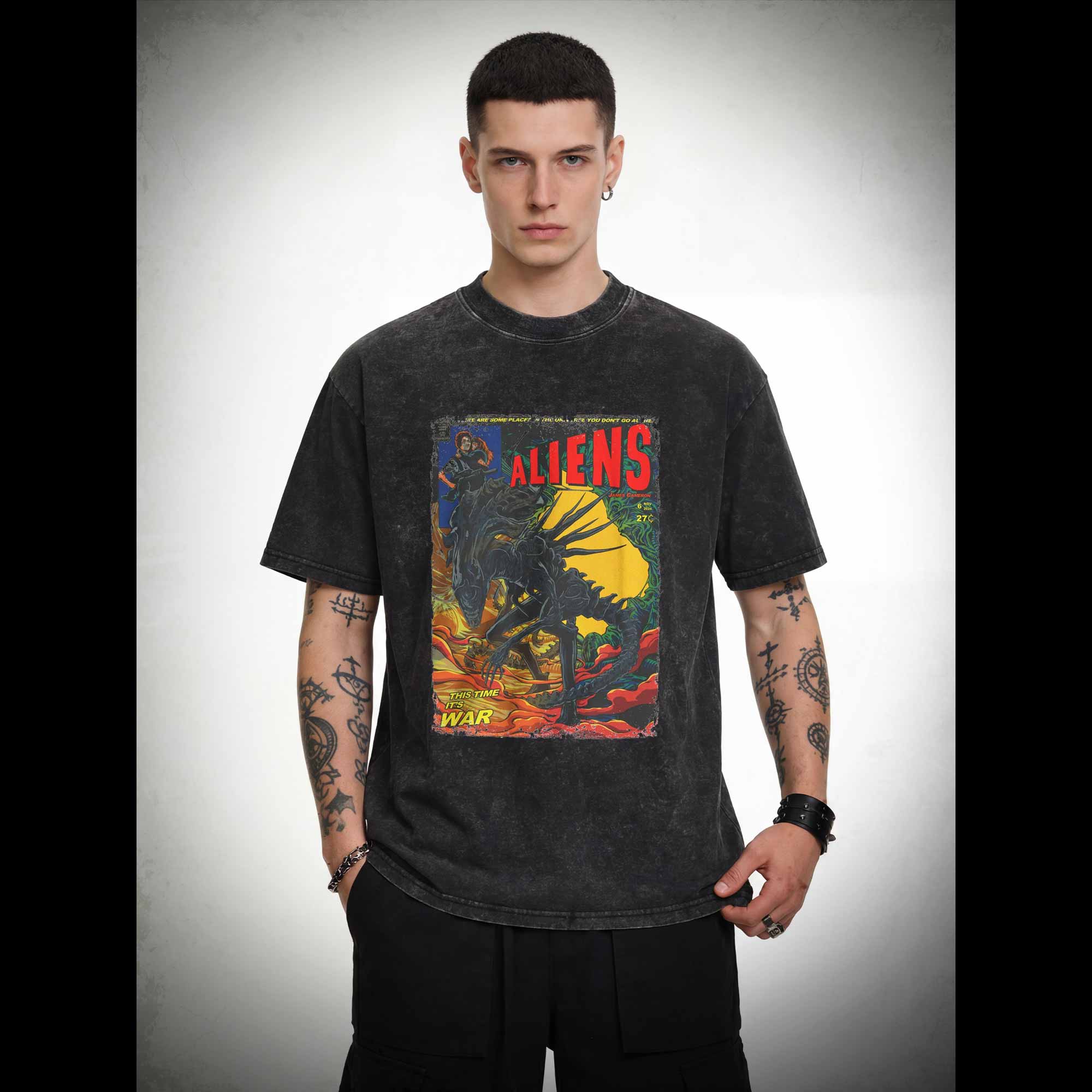 This Time it's War Washed T-shirt