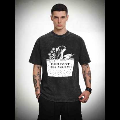 Compost Billionaires Washed T-shirt